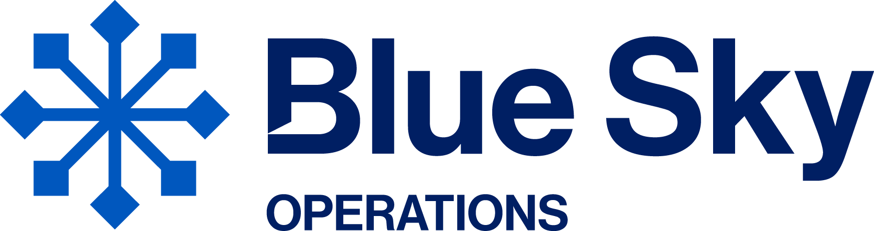 Logo blue sky operations