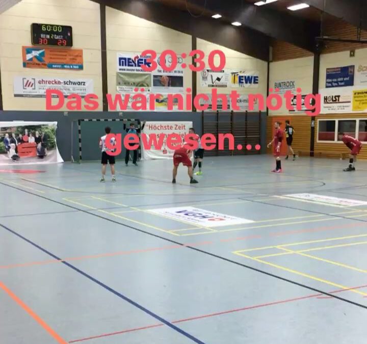 Neues von den 1. Herren