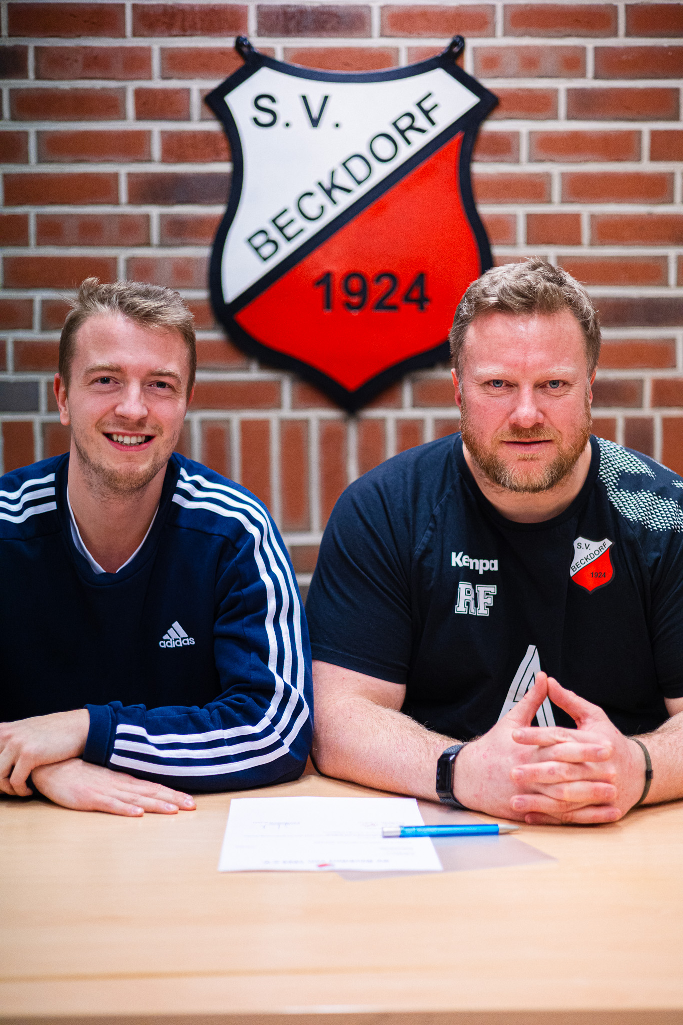 Skaven Ottens schließt sich dem SV Beckdorf an – Chef-Trainer Robert Frahm verlängert um ein weiteres Jahr