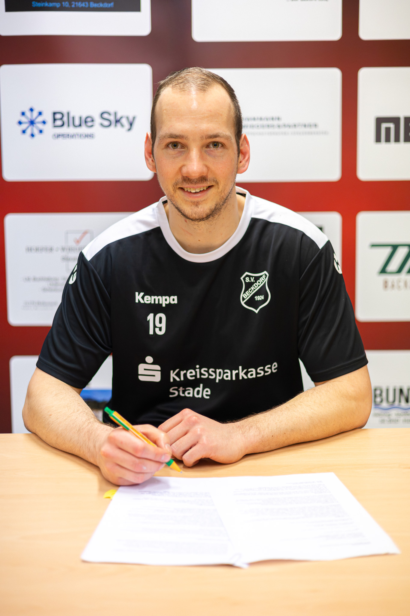 Tim „Benner“ verlängert beim SV Beckdorf bis 2027